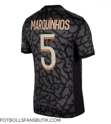 Paris Saint-Germain Marquinhos #5 Replika Tredje Tröja 2023-24 Kortärmad